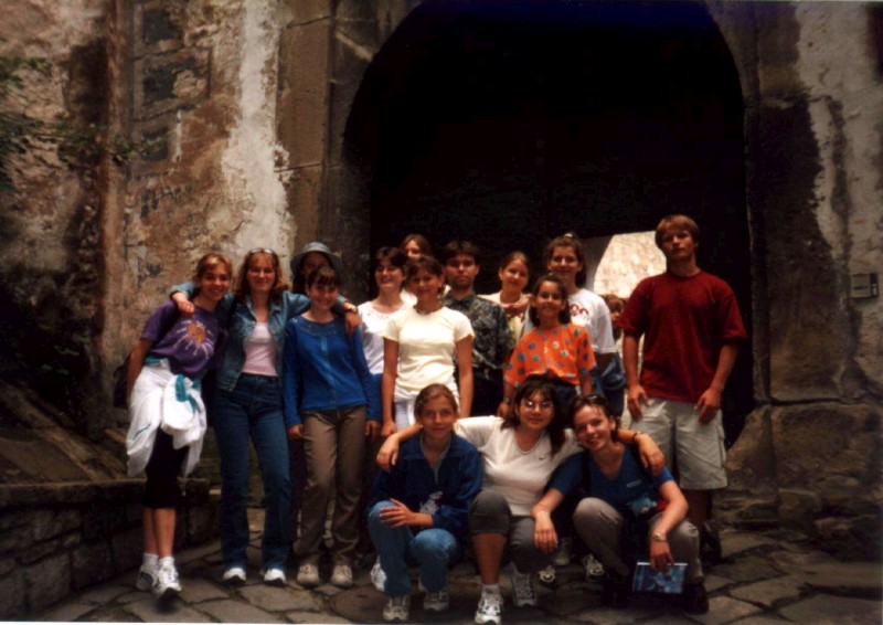 2001 Výlet na Oravu do dedinky Oravské Veselé